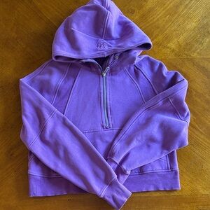 Lululemon Oversized 1/2 Zip Scuba Purple XS/S